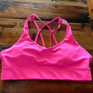 Pink Zyia sports bra